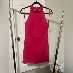 Fabrik Pink Halter Dress
